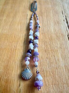 Boho Hair Beads-Handmade Hair Jewelry-Natural Materials-Surf Girlie Series-SG2